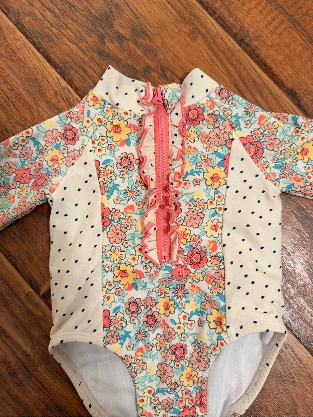 Jessica Simpson Baby Girl Swimsuit 3-6mo